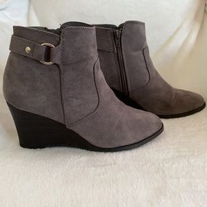 Maurice’s Wedge Ankle Boots